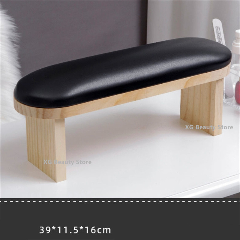 Schwarz PU Leder Nail art Stän – Leatherwork Desk Bewertung und Preis