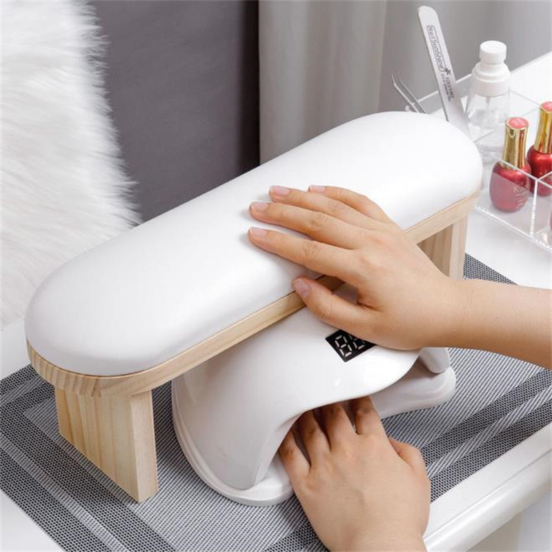 Schwarz PU Leder Nail art Stän – Leatherwork Desk Bewertung und Preis