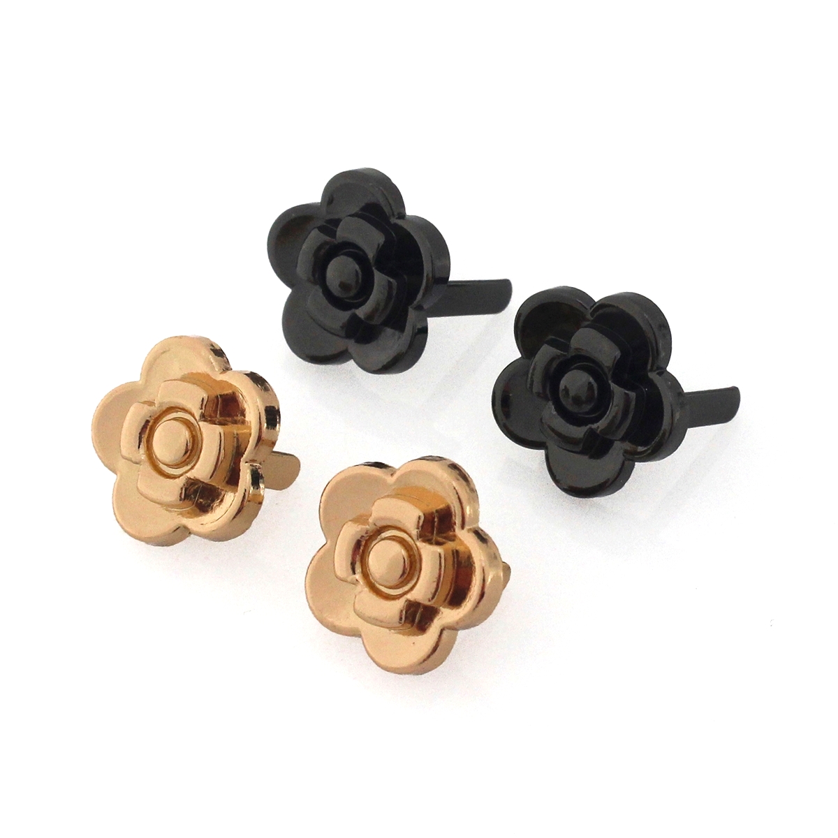 2 stücke Metall Rose Blume For – Leatherwork Flowers Bewertung und Preis