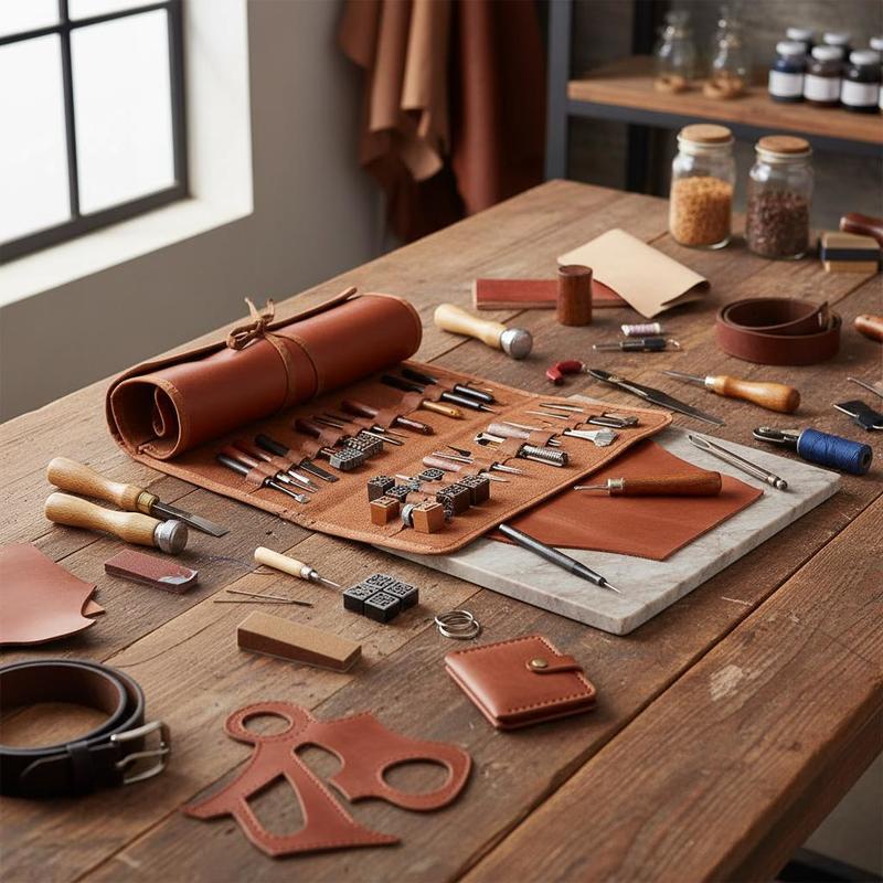 72-teiliges Lederhandwerk-Zube – Leather Workshop Bewertung und Preis