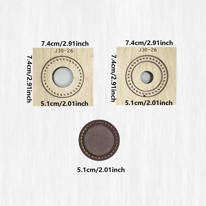 Leder-Schlüsselanhänger-Stanzf – Leatherwork Products Bewertung und Preis