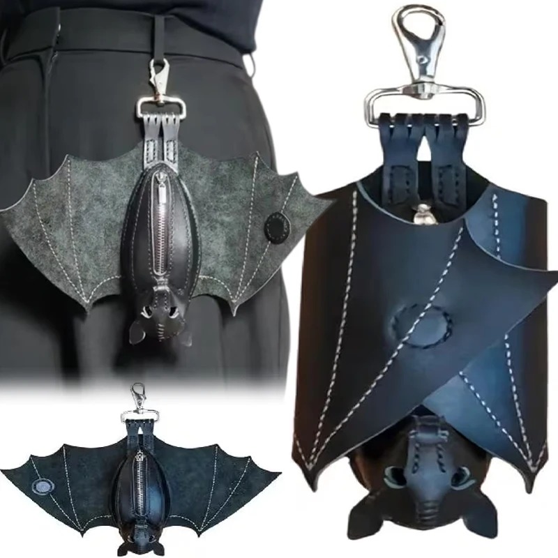 Fledermaus-Geldbörse aus PU-Le – Leatherwork Workshop Bewertung und Preis