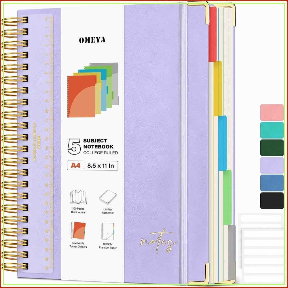 A4 Leder-Notizbuch mit 5 Fäche – Leatherwork Products Bewertung und Preis