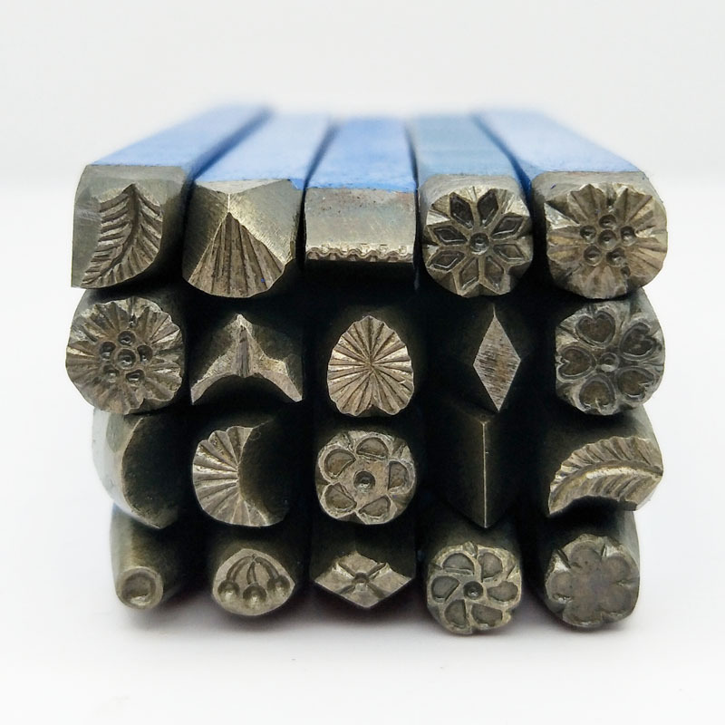 DIA 5,5mm 20 Stück DIY Stempel – Leatherwork Flowers Bewertung und Preis