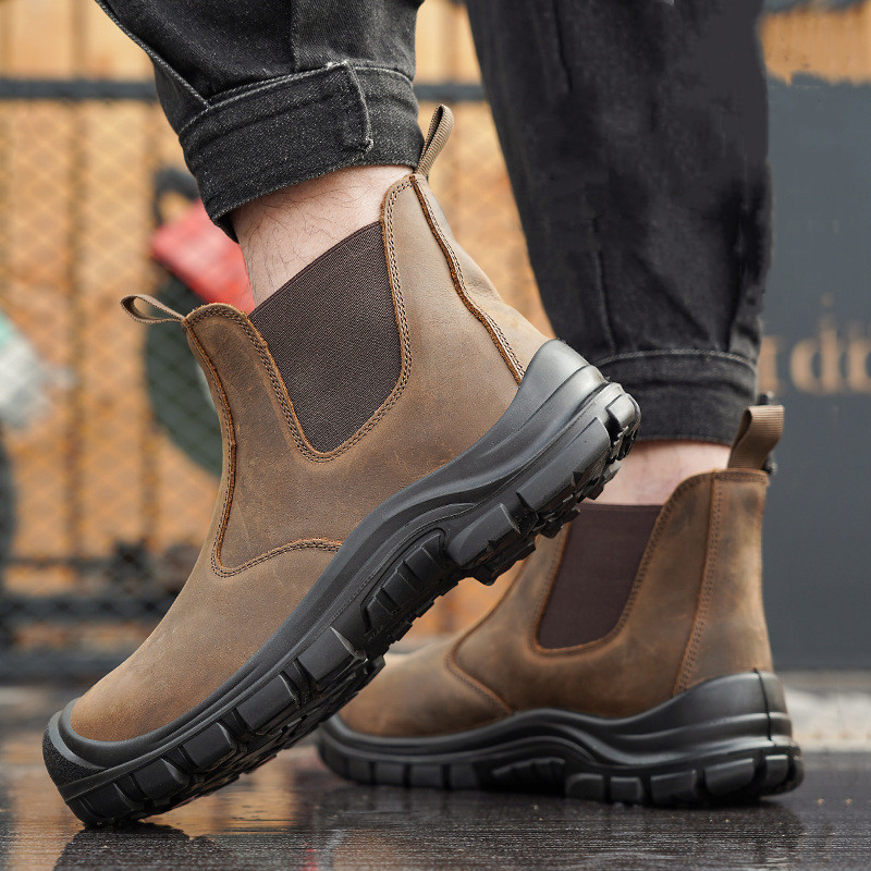Große Herrenmode mit Stahlkapp – Leather Work Leather Bewertung und Preis