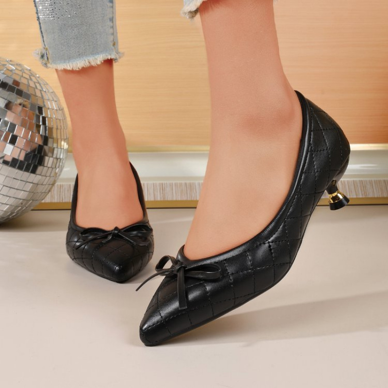 Vintage Damen Spitze Pumps mit – Leather Work Leather Bewertung und Preis