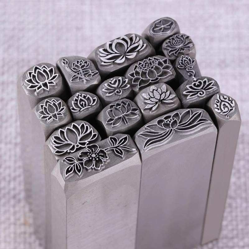 Lotus Blume Design Metall Stem – Leatherwork Flowers Bewertung und Preis