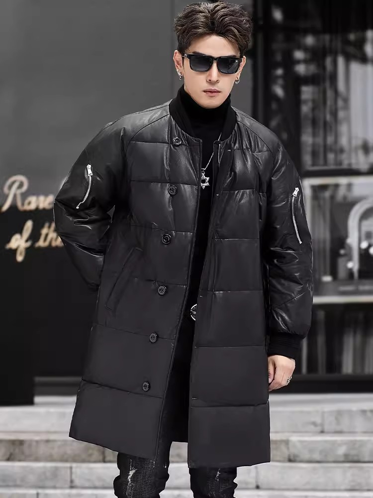 Winter Neue Männer Mit Kapuze  – Leather Work Jacket With Hood Bewertung und Preis