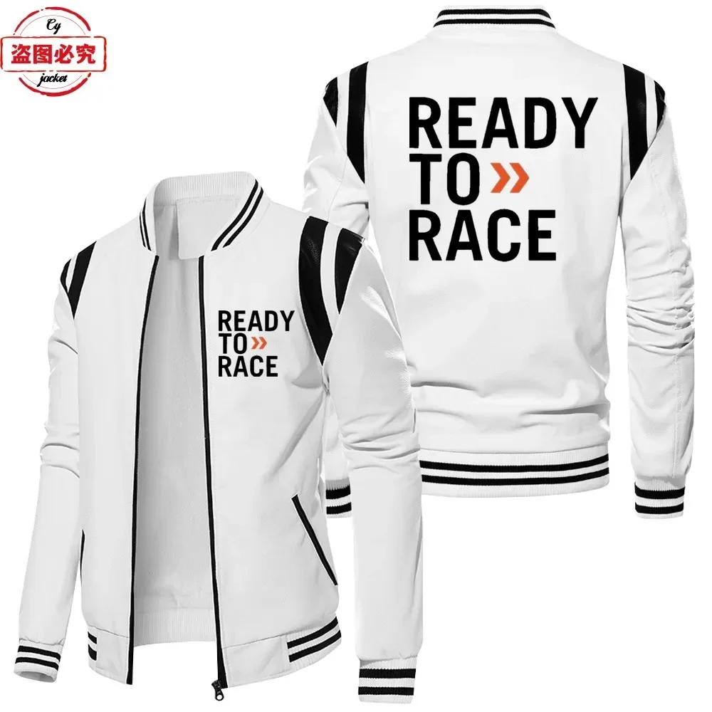 Ready To Race Logo Bedruckte O – Leather Work Jacket With Hood Bewertung und Preis