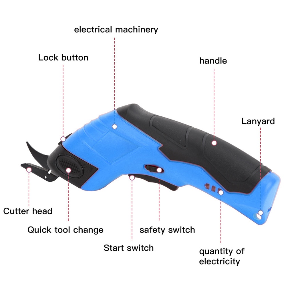 3,6 V elektrische Schere Stoff – Leather Workshop Bewertung und Preis