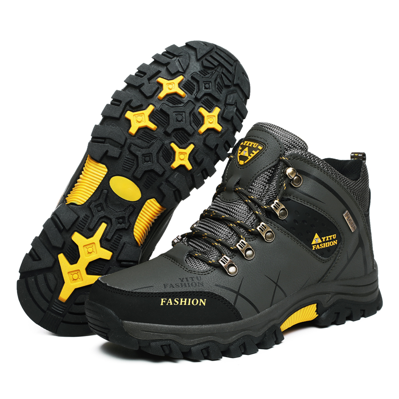 Marken-Winterstiefel für Herre – Leather Work Leather Bewertung und Preis