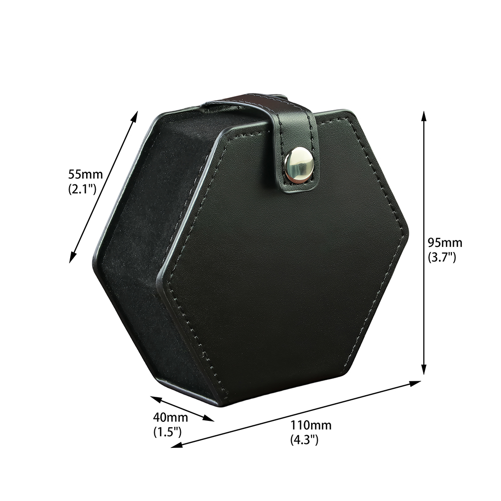 Schwarze Lederbox DND Würfelet – Leatherwork Desk Bewertung und Preis